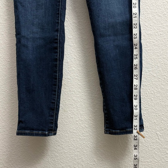 American Eagle AE Dark Blue Wash Jegging Crop Jean size 6 short - Picture 8 of 12